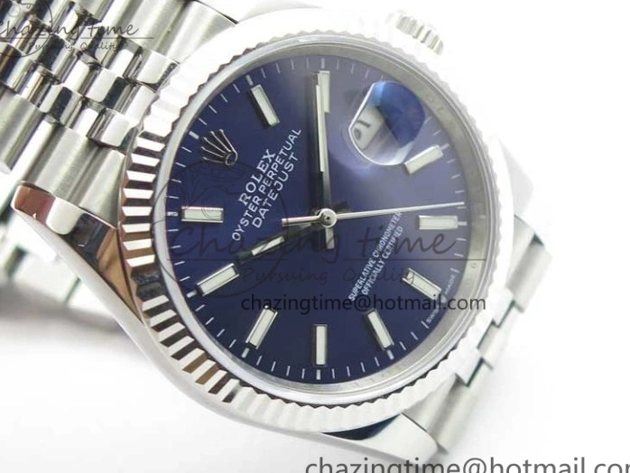 MiroTime 0415 DateJust 36mm 126234 BP Maker 1:1 Best Edition 904L Steel New Version Blue Dial on Jubilee Bracelet DailyWear 3076